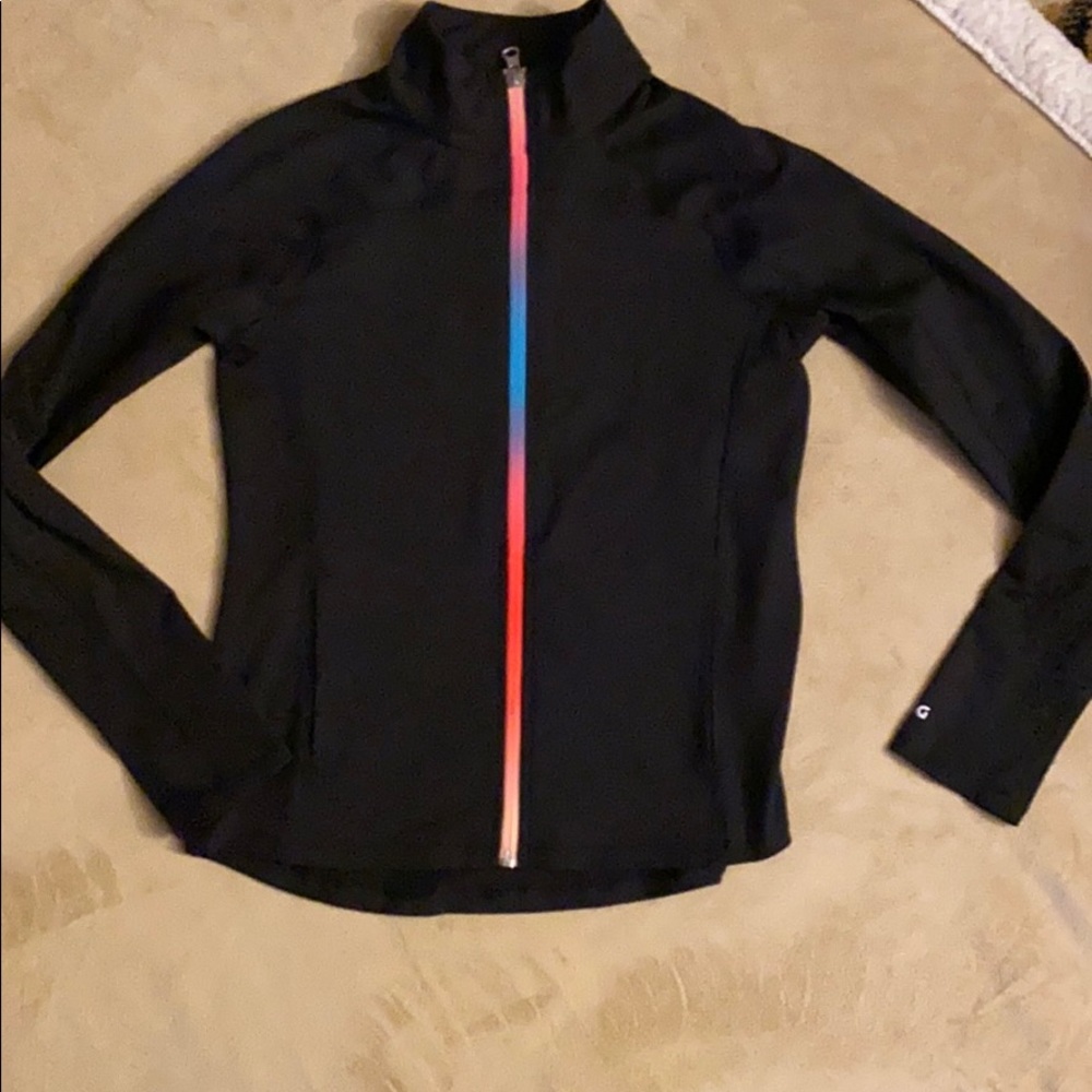 Black Zip Sweatshirt